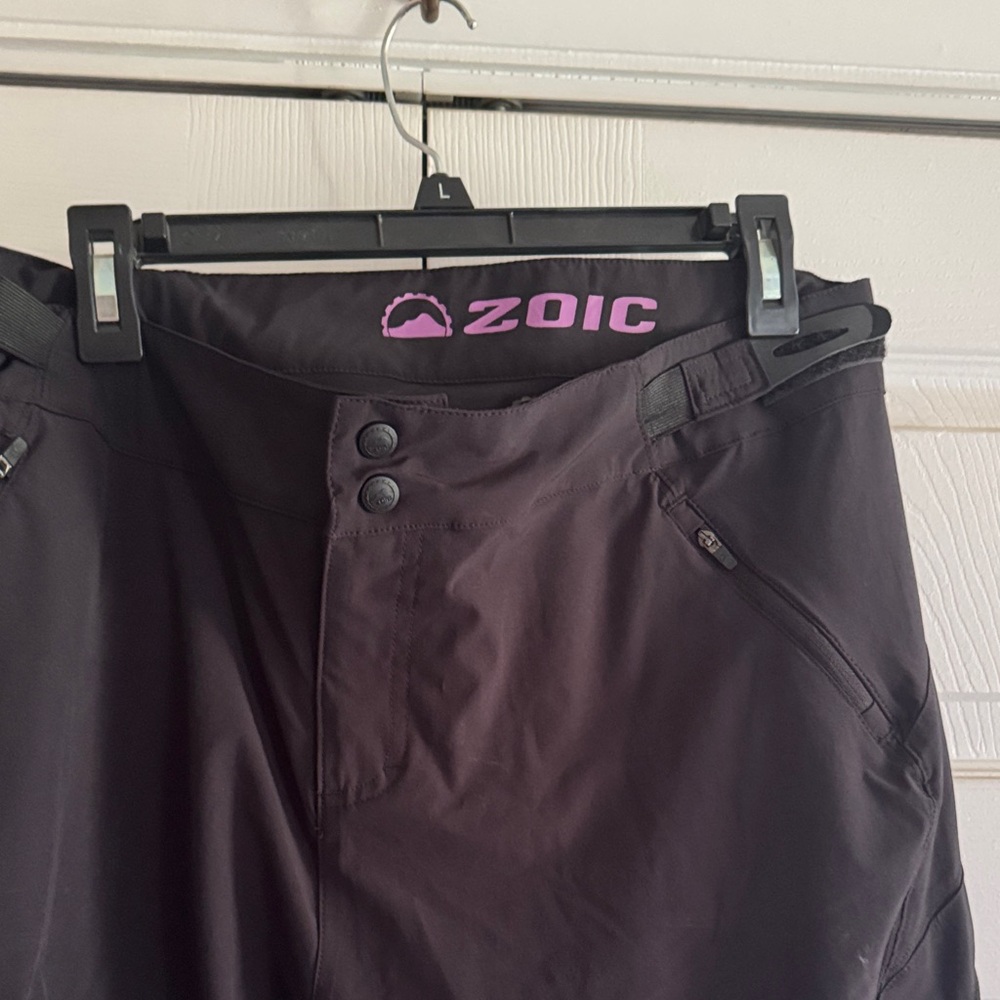 Zoic Black Cycling Shorts